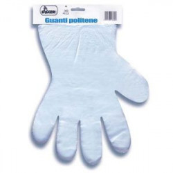 Guanti monouso in politene...