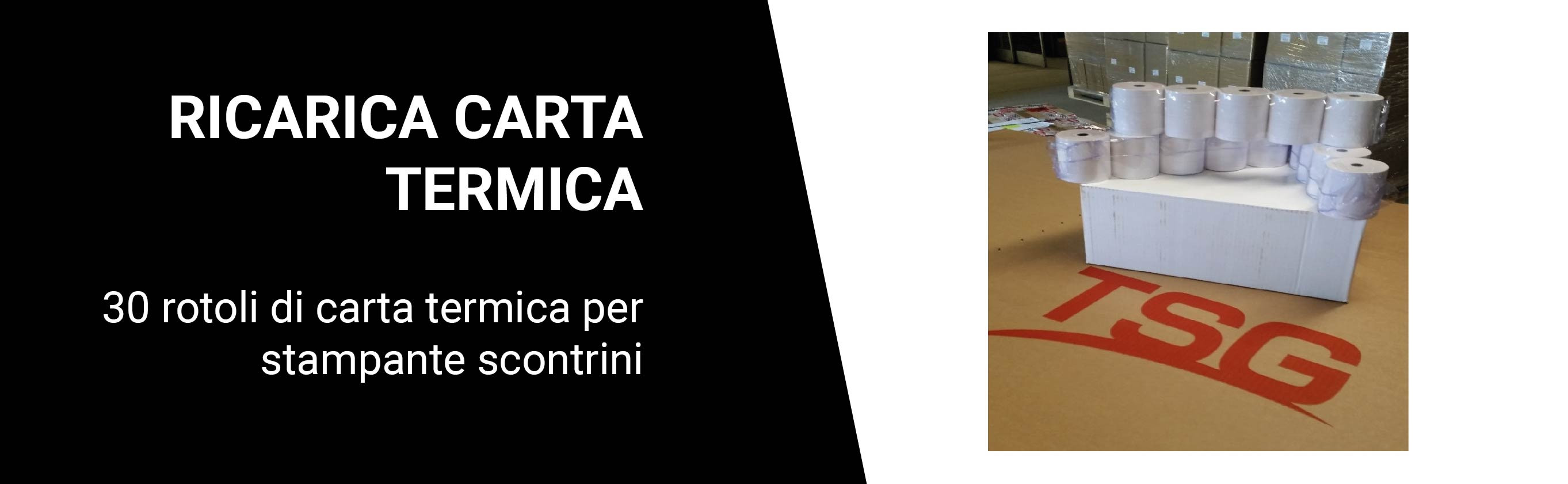 ROTOLI DI CARTA TERMICA PER STAMPANTE SCONTRINI